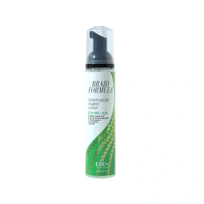 Image of EBIN BRAID FORMULA Tension Relief Foaming Lotion (3.38oz/100ml) Tea Tree + Aloe