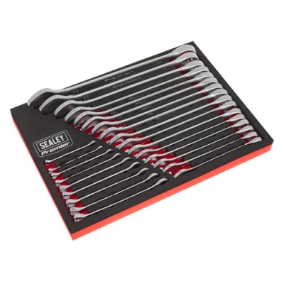Image of Sealey Premier Combination Spanner Set 25pc Metric