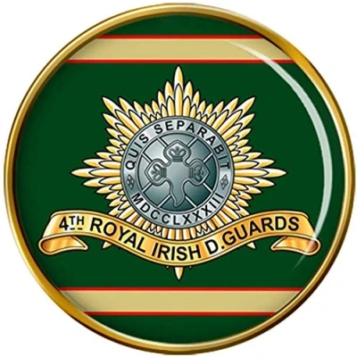 Image of 4th Royal Irish Dragoon Guards, British Army Pin Badge