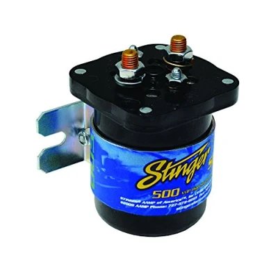 Image of Stinger SGP35 500 AMP Relay and Isolator, Black