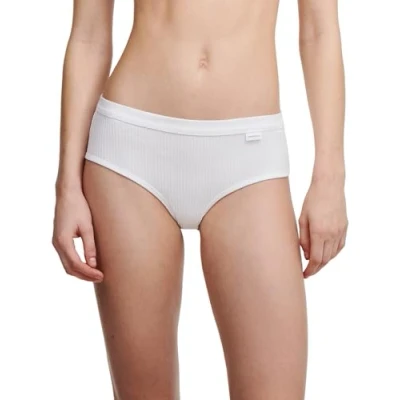 Image of Chantelle Women&#039;s Cotton Comfort Hipster Panties, White, S