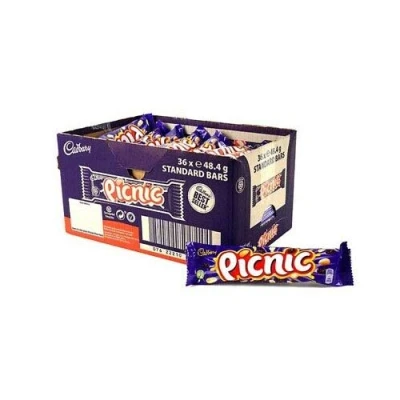 Image of Cadbury Picnic Chocolate Bar, 1.742 kg