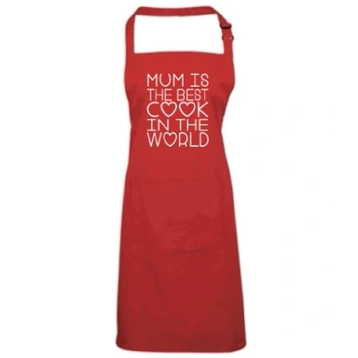 Image of Edward Sinclair MUM IS THE BEST COOK IN WORLD RED APRON