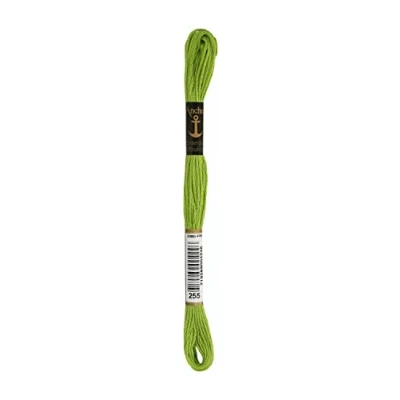 Image of Anchor Embroidery Thread, Cotton, 00255 Grass Green, grasgrün