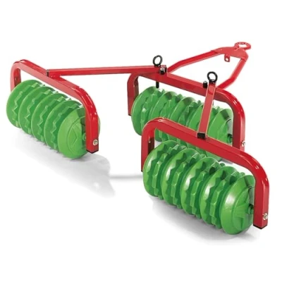 Image of rolly toys rollyCambridge Cambridge Triple Roller for Pedal Tractor 123841, Green