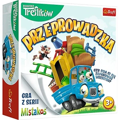 Image of Trefl Moving with the family game Bohden fairy tale Trefeln for children from 3 years