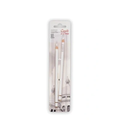 Image of Conté à Paris Pastel Pencil White (Pack of 2)