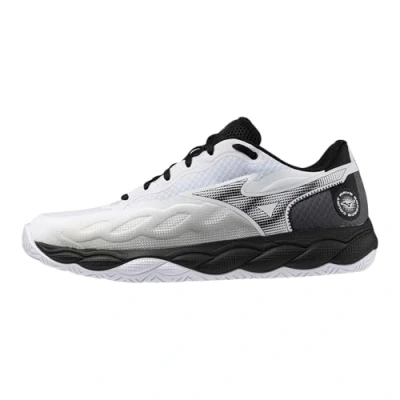 Image of Mizuno Men&#039;s Wave Enforce Court Ac Tennis Shoe, White/Black, 11