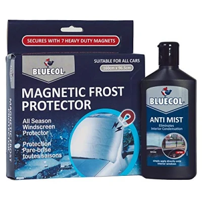 Image of Bluecol Magnetic Frost Protector &amp; Windscreen Anti Mist Winter Kit
