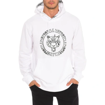Image of Plein Sport FIPSC606 Mens hoodie White material_polyester Size Medium