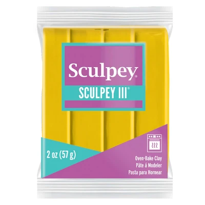 Image of Arts &amp; Crafts Sculpey Premo Polymer Clay 57g Yellow Hue Eberhardfaber