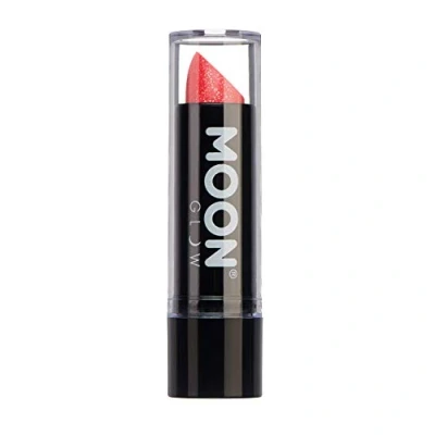 Image of Neon UV Glitter Lipstick by Moon Glow Magenta Bright Coloured Glows under