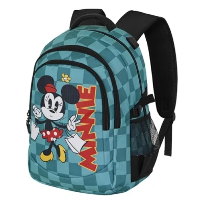 Image of Disney Minnie Mouse Indigo Plus Running Backpack, Turquoise, 34 x 46 cm, Capacity 32 L