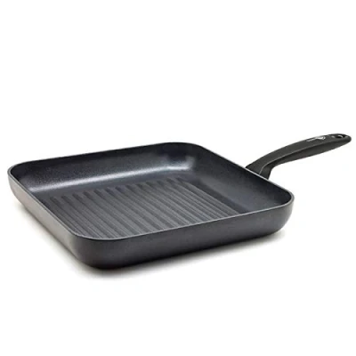 Image of GreenPan Andorra Healthy Ceramic Non Stick 28 cm Square Griddle, PFAS Free, Induction, Oven Safe, Black