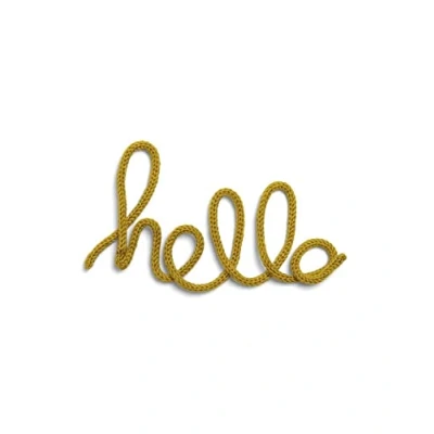 Image of Mamas &amp; Papas Nursery Décor, Born to be Wild, Wall Art Hello