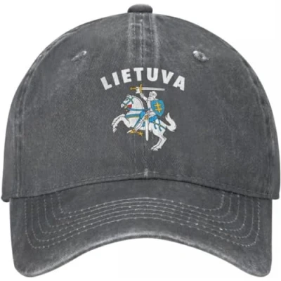 Image of CAPHATMC Baseball Cap Hip hop Sun Hat Lietuva Austria Coat Caps Vintage Distressed Hats Washed Hawaiian Style Unisex Birthday Gift for Men Women