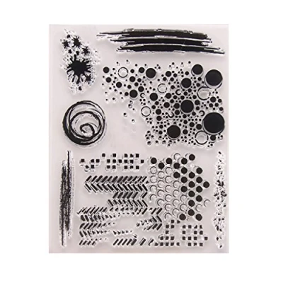 Image of Kofun DIY Scrapbooking Transparent Stamps Silicone Rubber Clear Sheet Card Gift Crafts
