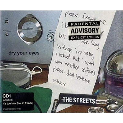 Image of The Streets Dry Your Eyes 2004 UK 2 CD single set 679L077CD1/CD2