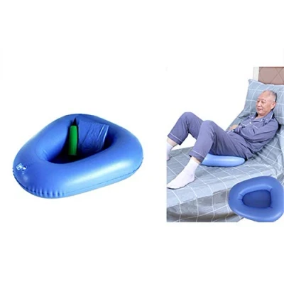Image of Inflatable Bedpan Air Cushions Potty for Bedridden, Elderly, Disabled Home Nursing Urinals Accessories, Portable