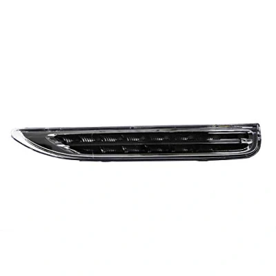 Image of 95863118200 Turn Signal VALEO 044562 Right Front, Bumper ORIGINAL PART with outline marker light, daytime running light LED