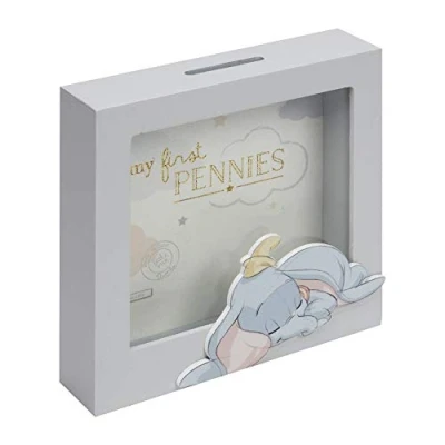 Image of Disney Baby Magical Beginnings Dumbo Wooden Money Box