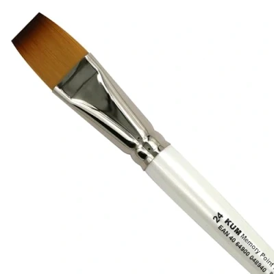 Image of Kum 511.59.11 Memory Point Brushes MemTiPin Fl#24 Flat Form