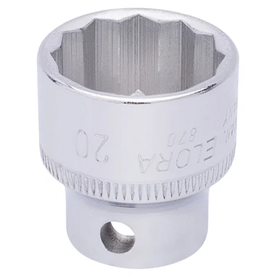 Image of Elora Bi Hexagon Socket, 3/8&quot; Sq. Dr., 20mm