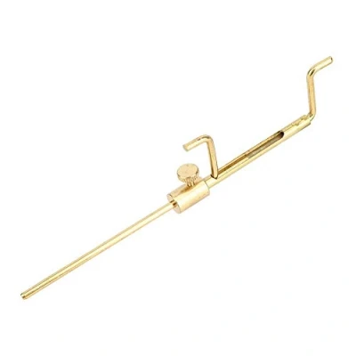 Image of Violin Sound Post Gauge Luthier, Luthier Repair Install Tools Accessories Brass Tool Column Meter Measuring Musical Instrument