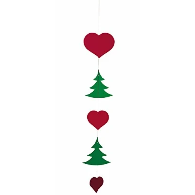 Image of Flensted Mobiles Christmas Ornaments Hanging Mobile 15 Inches High Quality Plastic