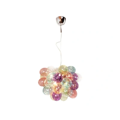 Image of By Rydéns Gross glass hanging lamp colourful 50 cm