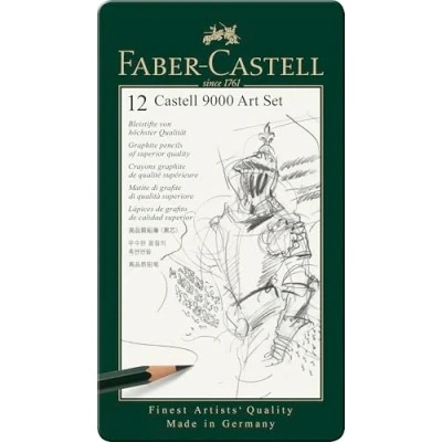 Image of Faber Castell 9000 Art Set 12 x Pencils