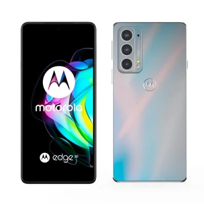 Image of Motorola Edge 20 (6.7 Inch 144Hz HDR10+ OLED, Qualcomm Snapdragon 778G, TurboPower, 108 MP Camera, 4000 mAH Battery, Dual SIM, 128 GB, Android 11), Frosted White