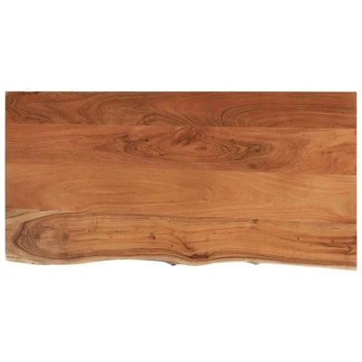 Image of vidaXL Bathroom Countertop 120x60x3.8 cm Rectangular Solid Wood Acacia