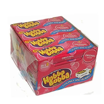 Image of Hubba Bubba Original Bubblegum 5 piece (Pack of 20)