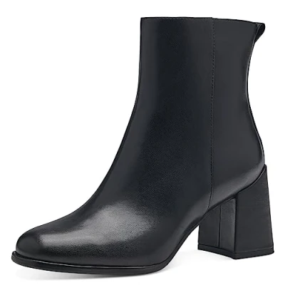 Image of MARCO TOZZI Women&#039;s 2 25327 41 Boot Heel, Black, 5.5