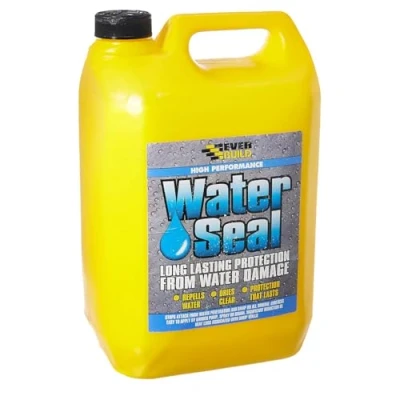 Image of Everbuild 402 Water Seal High Performance Long Lasting Protection From Damage Solvent Free Formula Repellant 5 Litre