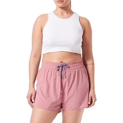 Image of Dare2b Women&#039;s Sprint Up Short Pants, Mesa Rose/Powder Pink/Bluestone, 18