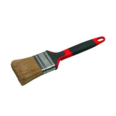 Image of Nespoli Glycero 10300 80 Flat Brush Size mm Medium Soft Touch Red