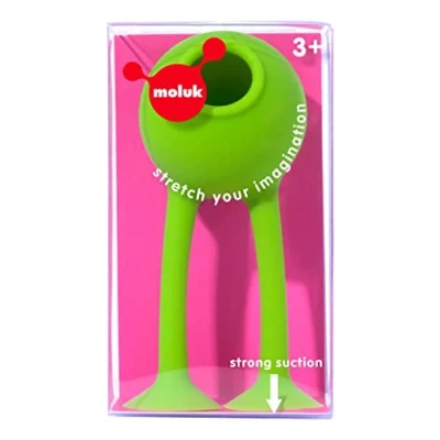 Image of MOLUK OOGI Pilla Toy, STEM Learning Gift Idea, Silicone Animal Toy for Kids, Travel Friendly, Non Toxic, Enhances Hand Eye Coordination, Caterpillar Indoor, Outdoor, Bath Time Fun, Orange
