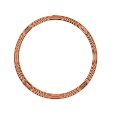 Image of Vaessen Creative Aluminium flat wire 5x1mm 5m orange copper,