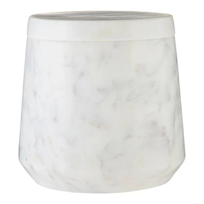Image of Premier Housewares Marble Cotton Jar Dark Grey