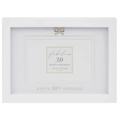 Image of Lesser &amp; Pavey Happy Birthday Photo Frame 6 x 4 For Gift Lovely Picture Frames 6x4 and Anniversary 30th Ideal Special Occasions Madelaine by Hearts Design