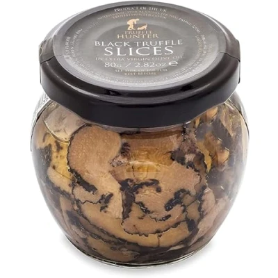 Image of TruffleHunter Black Truffle Slices in Extra Virgin Olive Oil 80g