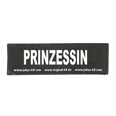 Image of Interchangeable Patches, 1 pair, PRINZESSIN, Size: Small, Black
