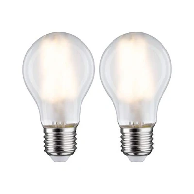Image of Paulmann 28642 LED lamp Standard Form 2x7 watt matt Bulb Illumination 2700 K E27
