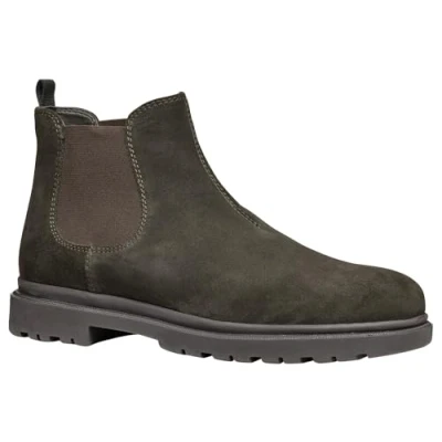 Image of Geox Men&#039;s U Andalo A Ankle Boot, Dk Coffee, 8 UK