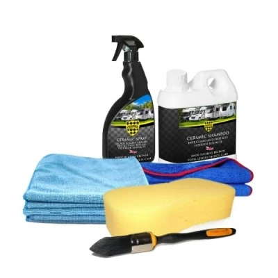 Image of PROTEX Caravan &amp; Motorhome Ceramic Shampoo Spray Advanced Complete Kit