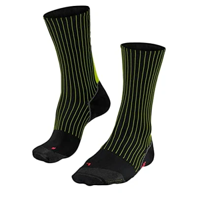 Image of FALKE Unisex BC Impulse U SO Breathable Anti Blister 1 Pair Cycling Socks, Black (Black 3000), 4 5