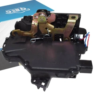 Image of QBEC584 REAR LEFT DOOR LOCK LATCH MECHANISM FOR LEON TOLEDO &amp; OCTAVIA BORA GOLF PASSAT 3B4839015A, 3B4839015AE, 3B4839015AL, 3B4839015AM, 3B4839015M, 3BD0839015B, 5Z4839015