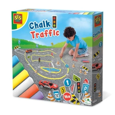 Image of SES Creative Playground chalk traffic